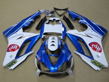 2006-2008 Triumph Daytona 675 Triple Motorcycle Fairings - White Blue Canada Websites