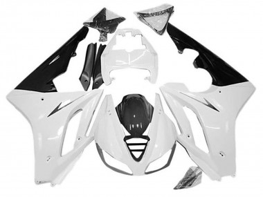 2009-2012 Triumph Daytona 675 Triple Motorcycle Fairings - White Glossy Black Canada Websites