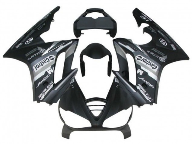 2009-2012 Triumph Daytona 675 Triple Motorcycle Fairings - Grey Matte Black Canada Websites