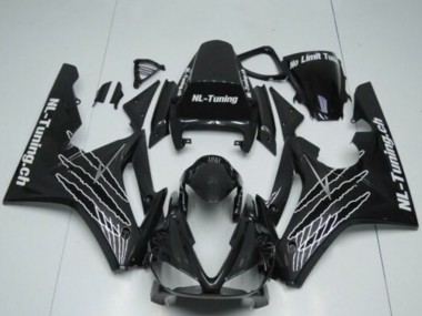 2009-2012 Triumph Daytona 675 Triple Motorcycle Fairings - Glossy Black White Claw Canada Websites