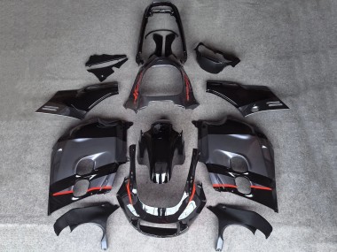 1987-1988 Honda CBR1000F Hurricane Motorcycle Fairings - Glossy Black Matte Grey Red Line Canada Websites