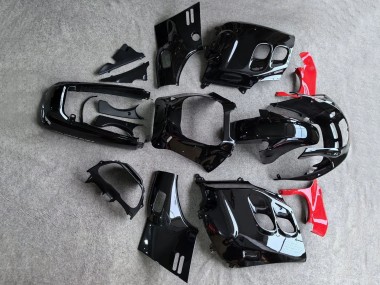 1987-1988 Honda CBR1000F Hurricane Motorcycle Fairings - Glossy Black Red Canada Websites