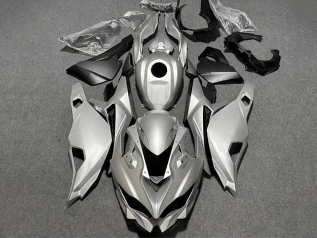 2019-2025 Kawasaki ZX4R ZX-4RR Motorcycle Fairings - Silver Black Canada Websites