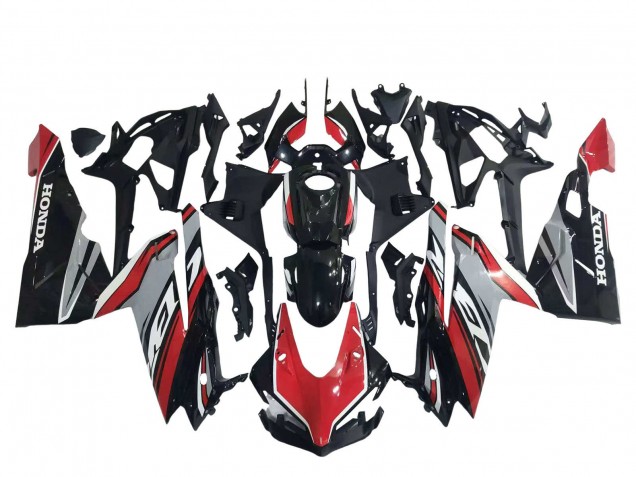 2017-2022 Honda CBR250RR Motorcycle Fairings - Red Silver Glossy Black Canada Websites