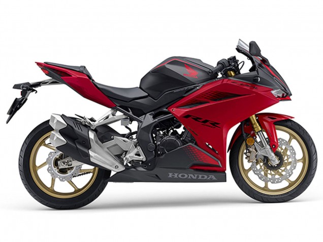 2017-2022 Honda CBR250RR Motorcycle Fairings - Red Matte Black Canada Websites