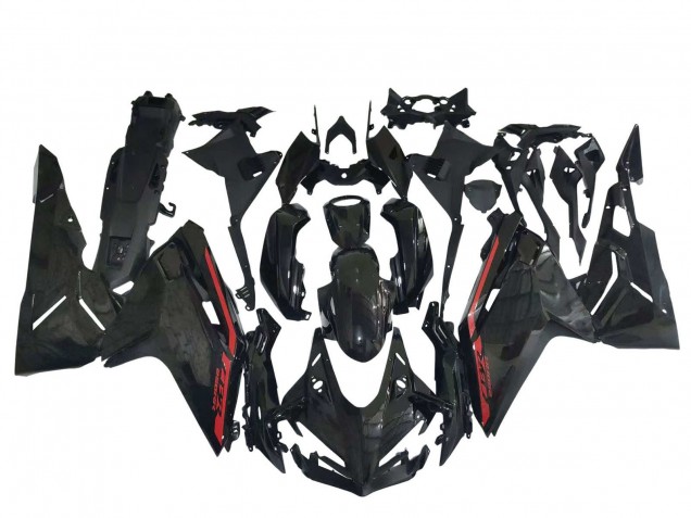 2023-2024 Honda CBR250RR Motorcycle Fairings - Glossy Black Red Canada Websites