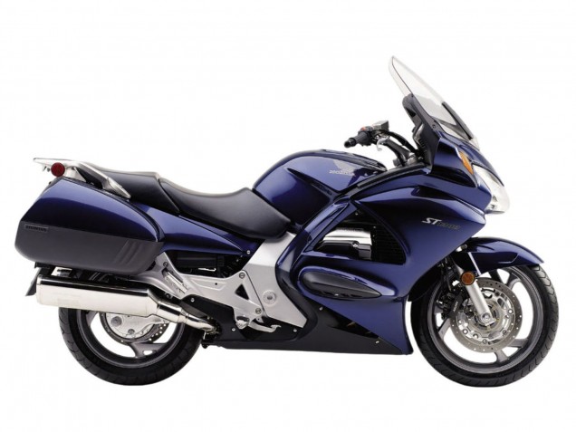 2002-2016 Honda ST1300 Motorcycle Fairings - Dark Blue Canada Websites