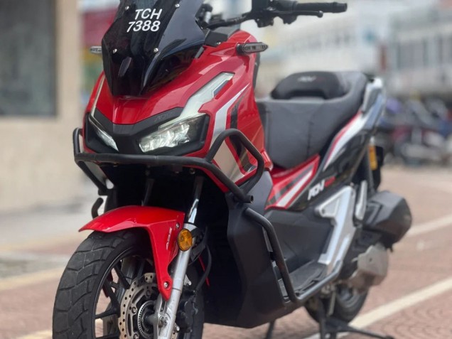 2018-2021 Honda ADV150 Motorcycle Fairings - Red White Black Canada Websites