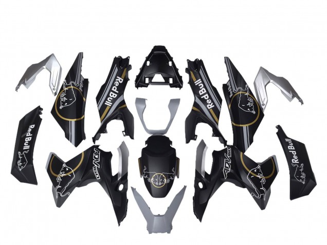 2022-2024 Honda ADV160 Motorcycle Fairings - Matte Black Gold Red Bull Canada Websites