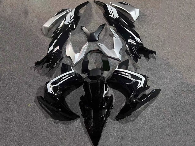 2022-2024 Honda ADV160 Motorcycle Fairings - Silver Glossy Black Canada Websites
