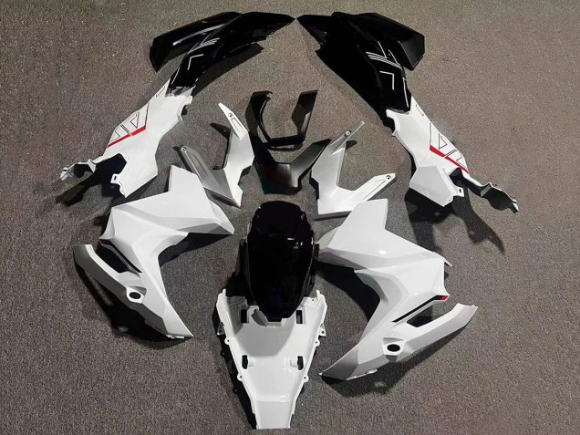 2022-2024 Honda ADV160 Motorcycle Fairings - White Glossy Black Canada Websites