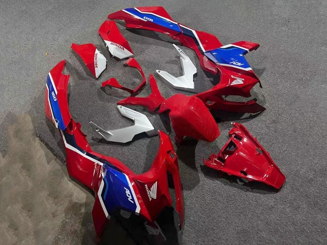 2022-2024 Honda ADV160 Motorcycle Fairings - Silver Red Blue White Black HRC Canada Websites
