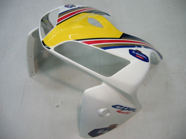 2005-2006 Honda CBR600RR Motorcycle Fairings - Blue White Yellow Rothmans Canada Websites