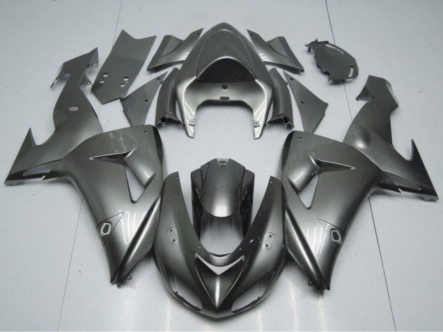 2006-2007 Kawasaki ZX10R Motorcycle Fairings - Glossy Grey Canada Websites