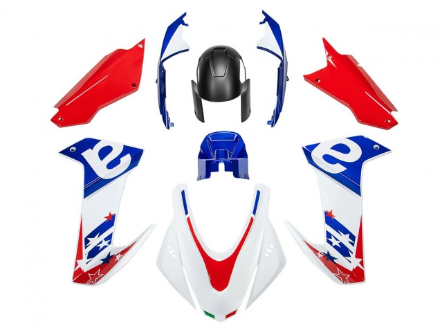 2020-2024 Aprilia RS660 Motorcycle Fairing - White Blue Red Canada Websites