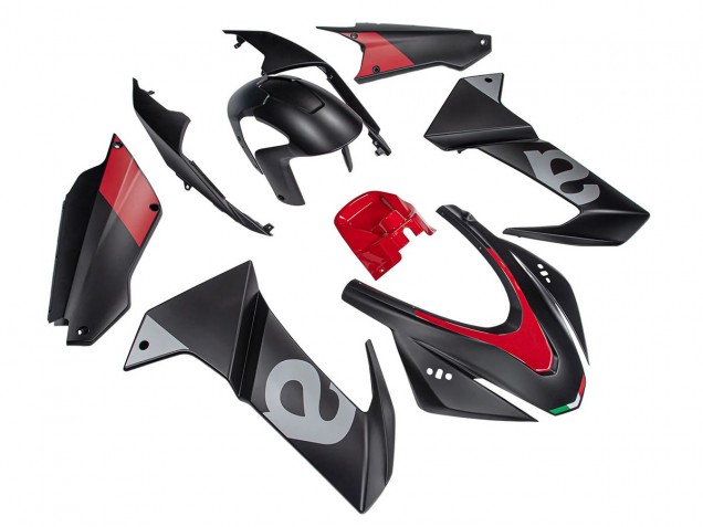 2020-2024 Aprilia RS660 Motorcycle Fairings - Black Red Canada Websites
