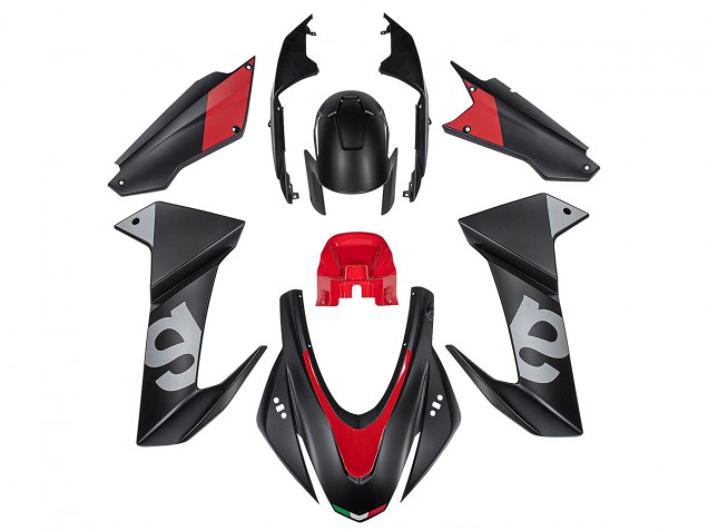 2020-2024 Aprilia RS660 Motorcycle Fairings - Black Red Canada Websites