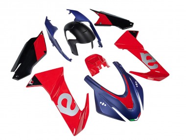 2020-2024 Aprilia RS660 Motorcycle Fairings - Blue Red Canada Websites