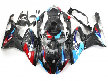 2015-2016 BMW S1000RR Motorcycle Fairings - Blue Red Carbon Fiber Canada Websites