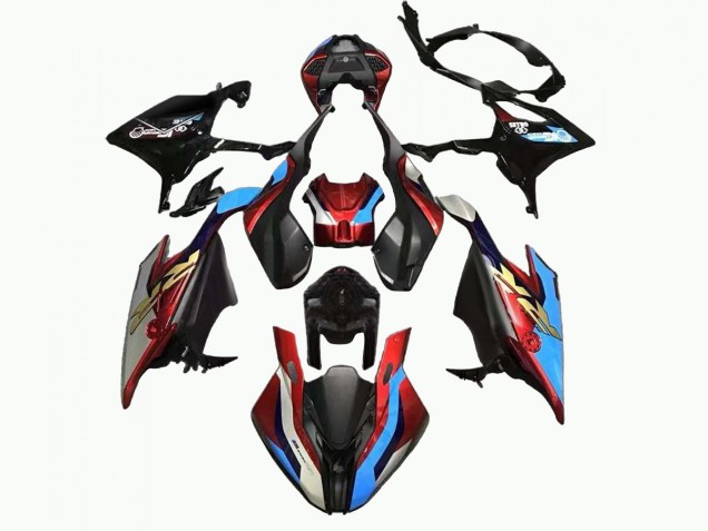 2019-2022 BMW S1000RR Motorcycle Fairing - Black Blue Red Gold Canada Websites