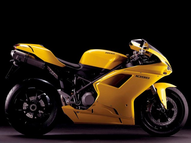 2007-2014 Ducati 1098 Motorcycle Fairings - Yellow Canada Websites