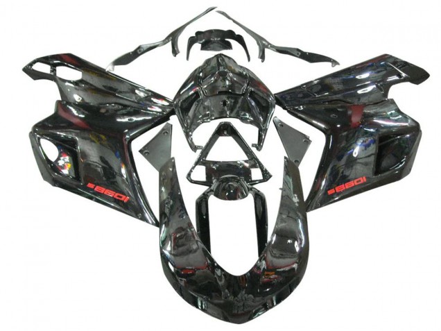 2007-2014 Ducati 1098 Motorcycle Fairings - Glossy Black Canada Websites