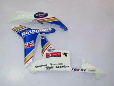 2007-2008 Honda CBR600RR Motorcycle Fairings - White Blue Yellow Rothmans Canada Websites