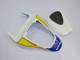 2007-2008 Honda CBR600RR Motorcycle Fairings - White Blue Yellow Rothmans Canada Websites