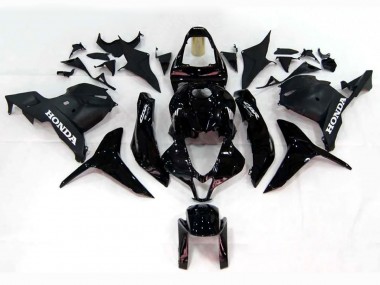 2009-2012 Honda CBR600RR Motorcycle Fairing - Glossy Black Canada Websites