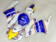 2004-2005 Honda CBR1000RR Motorcycle Fairings - White Blue Yellow Rothmans Canada Websites