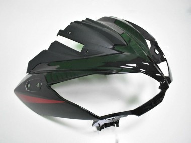 2012-2016 Kawasaki EX650 Motorcycle Fairings - Red Glossy Black Canada Websites