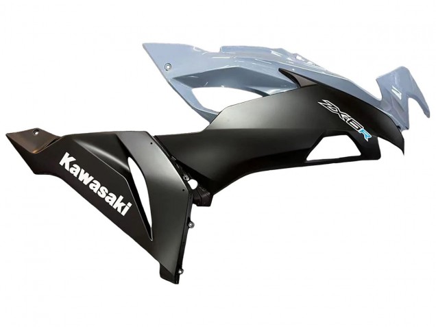 2019-2022 Kawasaki ZX6R Motorcycle Fairings - Grey Matte Black Canada Websites