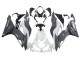 2019-2022 Kawasaki ZX6R Motorcycle Fairings - White Grey Green Canada Websites