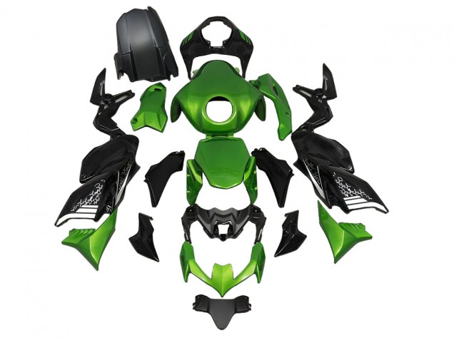 2020-2024 Kawasaki Z900 Motorcycle Fairings - Green Black Canada Websites