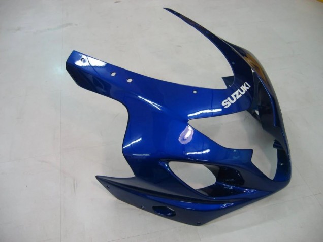 2004-2005 Suzuki GSXR 600/750 Motorcycle Fairings - Blue Grey Glossy Black Canada Websites