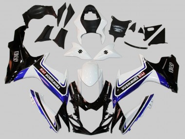 2011-2024 Suzuki GSXR 600/750 Motorcycle Fairings - White Blue Black Alstare Canada Websites