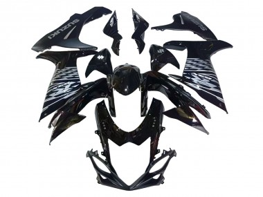 2011-2024 Suzuki GSXR 600/750 Motorcycle Fairings - Glossy Black Silver Canada Websites