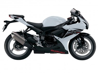 2011-2024 Suzuki GSXR 600/750 Motorcycle Fairings - White Black Canada Websites