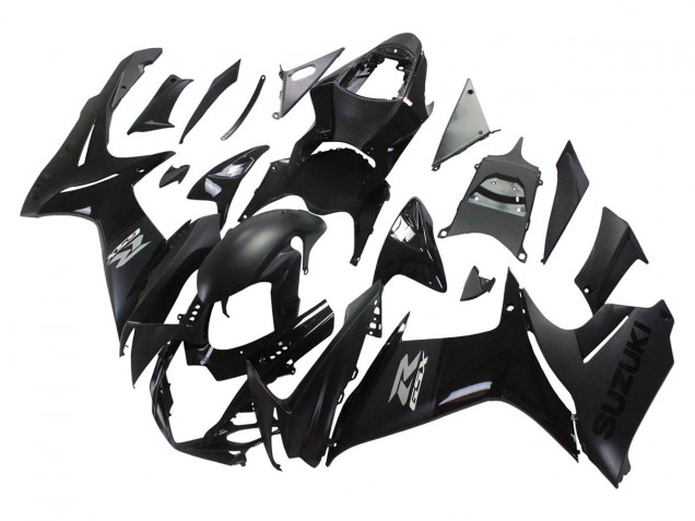 2011-2024 Suzuki GSXR 600/750 Motorcycle Fairings - Matte Black Glossy Black Canada Websites