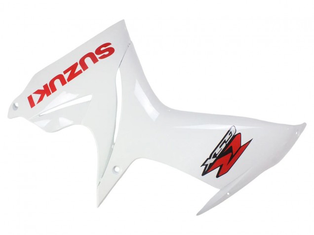 2011-2024 Suzuki GSXR 600/750 Motorcycle Fairings - White Glossy Black Red Decal Canada Websites