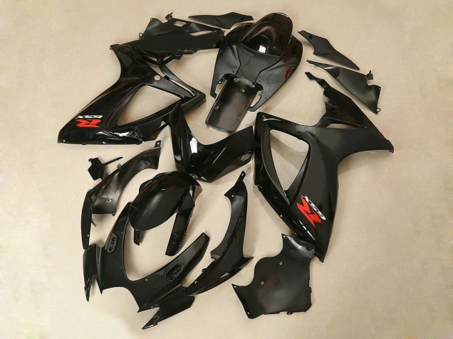2006-2007 Suzuki GSXR 600/750 Motorcycle Fairing - Glossy Black Canada Websites