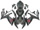 2006-2007 Suzuki GSXR 600/750 Motorcycle Fairings - Matte Black Canada Websites