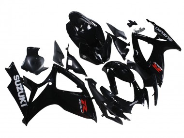 2006-2007 Suzuki GSXR 600/750 Motorcycle Fairings - Glossy Black Canada Websites