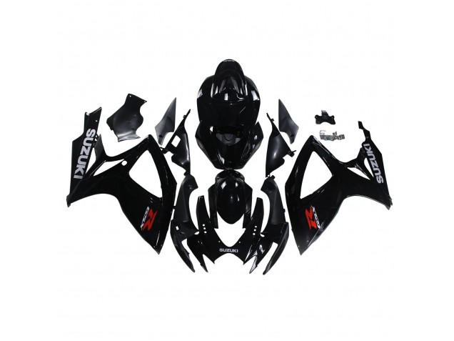 2006-2007 Suzuki GSXR 600/750 Motorcycle Fairings - Glossy Black Canada Websites