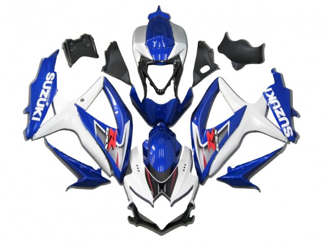 2008-2010 Suzuki GSXR 600/750 Motorcycle Fairing - White Blue Red Canada Websites