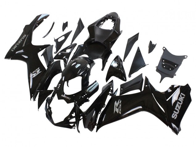 2011-2024 Suzuki GSXR 600/750 Motorcycle Fairings - Glossy Black Canada Websites