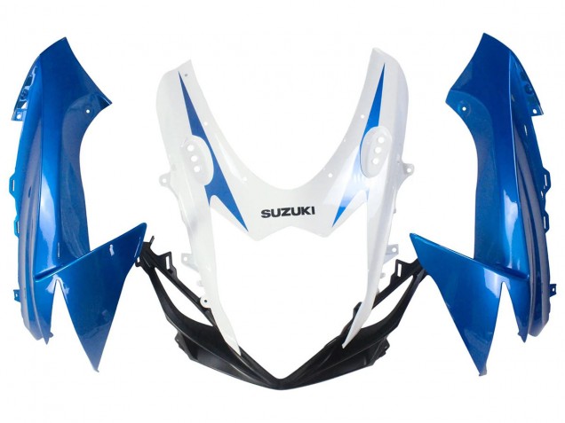 2011-2024 Suzuki GSXR 600/750 Motorcycle Fairings - Blue White Canada Websites