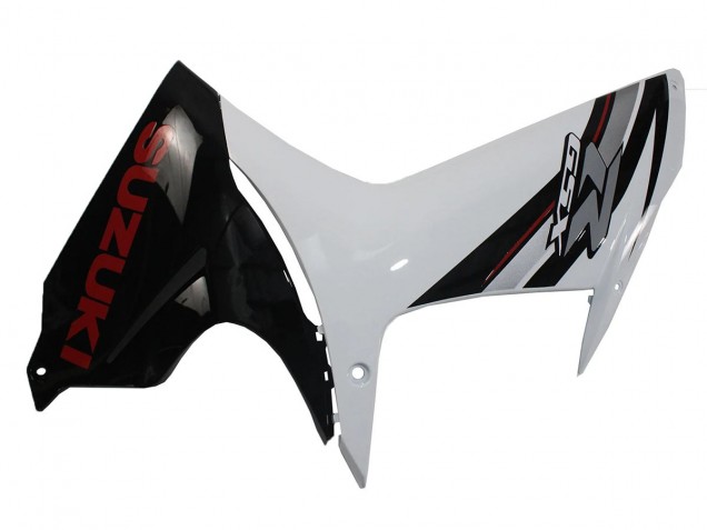 2011-2024 Suzuki GSXR 600/750 Motorcycle Fairings - White Glossy Black Canada Websites
