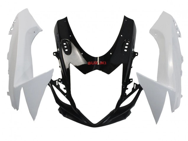 2011-2024 Suzuki GSXR 600/750 Motorcycle Fairings - White Glossy Black Canada Websites