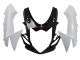2011-2024 Suzuki GSXR 600/750 Motorcycle Fairings - White Glossy Black Canada Websites